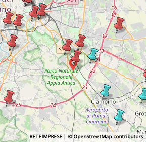 Mappa Via Tropea, 00178 Roma RM, Italia (6.5995)