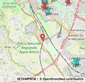 Mappa Via Tropea, 00178 Roma RM, Italia (3.70818)