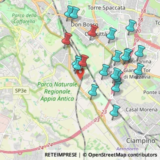 Mappa Via Tropea, 00178 Roma RM, Italia (2.2225)