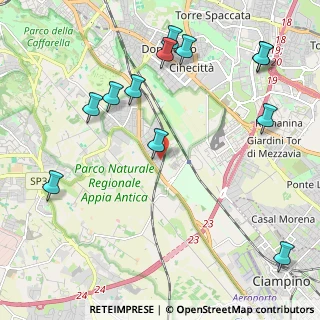 Mappa Via Tropea, 00178 Roma RM, Italia (2.74667)