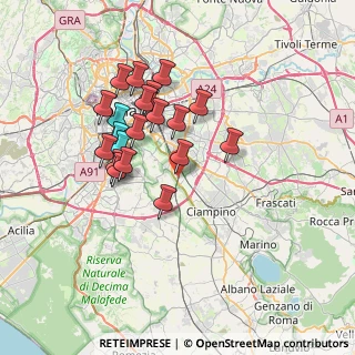 Mappa Via Tropea, 00178 Roma RM, Italia (6.5825)