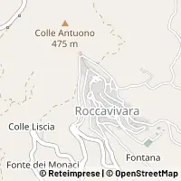 Karte Roccavivara