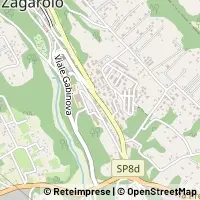 Mapa Zagarolo