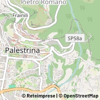 Kaart Palestrina