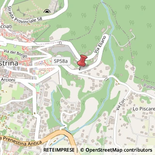 Mappa Via Eliano, 12, 00036 Palestrina, Roma (Lazio)