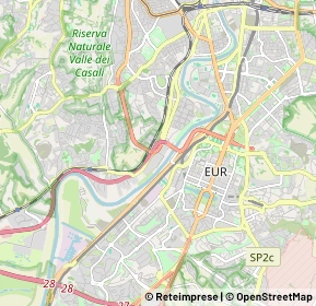 Mappa Via Asciano, 00148 Roma RM, Italia (2.01917)