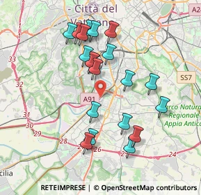 Mappa Roma, 00100 Roma RM, Italia (3.7965)