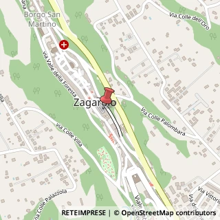 Mappa Piazza Della Indipendenza, 6, 00039 Zagarolo, Roma (Lazio)