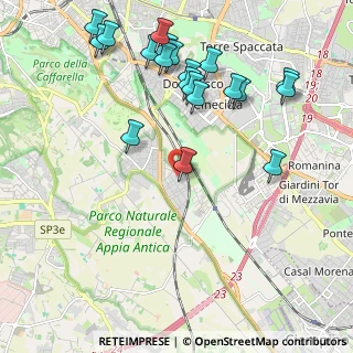 Mappa Via Amantea, 00178 Roma RM, Italia (2.5295)