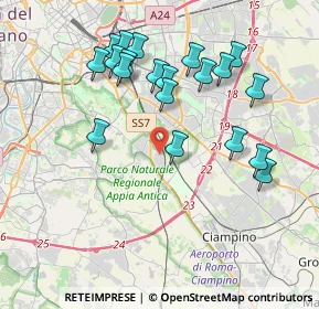 Mappa Via Amantea, 00178 Roma RM, Italia (4.128)