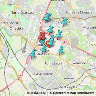 Mappa Piazza Vincenzo Simoncelli, 00173 Roma RM, Italia (1.27769)