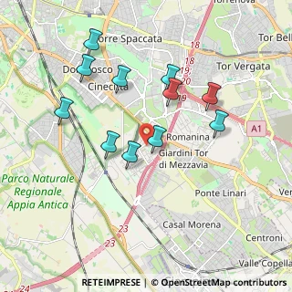 Mappa Via Stignano, 00173 Roma RM, Italia (1.89182)