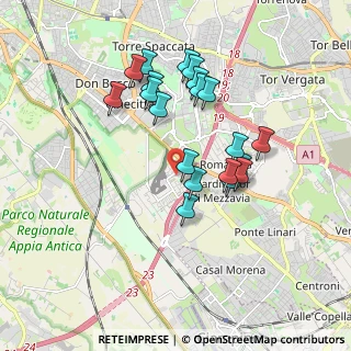Mappa Via Stignano, 00173 Roma RM, Italia (1.734)