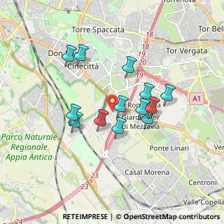 Mappa Via Stignano, 00173 Roma RM, Italia (1.55)