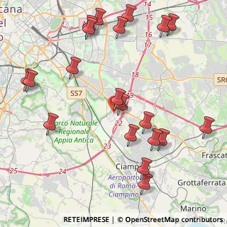 Mappa Via Zungri, 00173 Roma RM, Italia (5.3725)