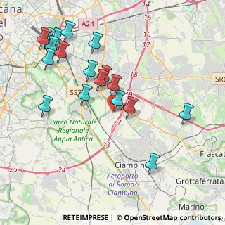 Mappa Via Zungri, 00173 Roma RM, Italia (4.61889)