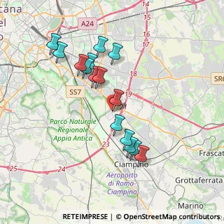 Mappa Via Zungri, 00173 Roma RM, Italia (3.71933)