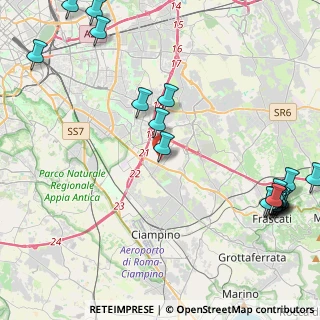 Mappa Via Maso Finiguerra, 00173 Roma RM, Italia (6.4145)