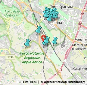 Mappa Via Sinopoli, 00178 Roma RM, Italia (1.83063)