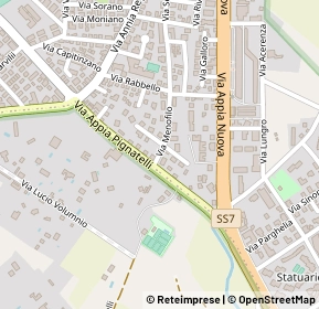 Mappa Via Appia Pignatelli, 00178 Roma RM, Italia (0.19615)