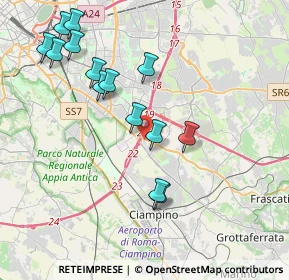 Mappa Via Torre di Mezzavia, 00100 Roma RM, Italia (4.33786)