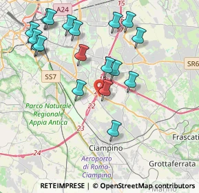 Mappa Via Torre di Mezzavia, 00100 Roma RM, Italia (4.54889)