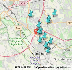 Mappa Via Torre di Mezzavia, 00100 Roma RM, Italia (3.10692)