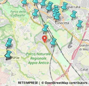 Mappa Via Bagnara Calabra, 00178 Roma RM, Italia (2.933)