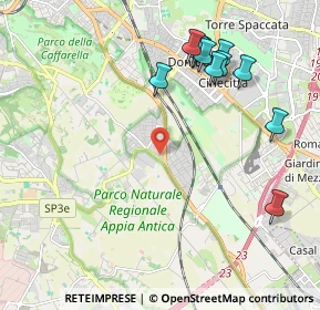 Mappa Via Bagnara Calabra, 00178 Roma RM, Italia (2.43)