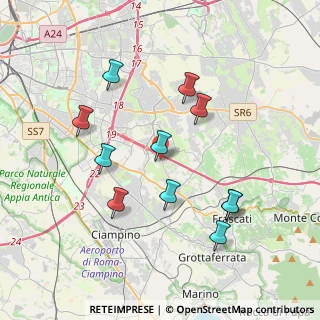 Mappa Viale Jean Paul Sartre, 00133 Roma RM, Italia (3.96)