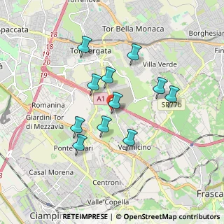 Mappa Viale Jean Paul Sartre, 00133 Roma RM, Italia (1.62818)