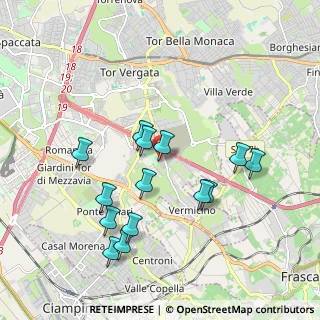 Mappa Viale Jean Paul Sartre, 00133 Roma RM, Italia (1.97286)