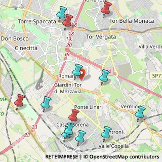 Mappa Via Biagio Petrocelli, 00173 Roma RM, Italia (3.02154)
