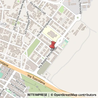 Mappa Via Gabriele Napodano, 24, 00173 Roma, Roma (Lazio)