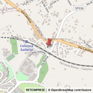 Mappa Via casilina 14, 00030 Colonna, Roma (Lazio)
