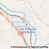 Map San Vincenzo Valle Roveto
