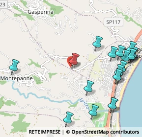 Mappa Via Quattro Novembre, 88060 Gasperina CZ, Italia (1.486)