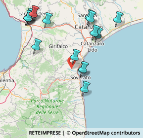 Mappa Via Roma, 88060 Montepaone CZ, Italia (20.96389)