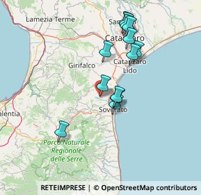 Mappa Via Roma, 88060 Montepaone CZ, Italia (14.75692)