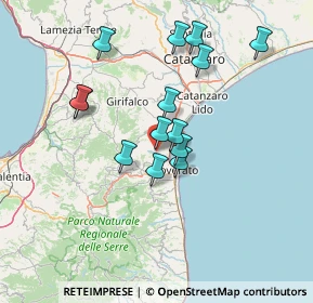 Mappa Via Roma, 88060 Montepaone CZ, Italia (13.83)