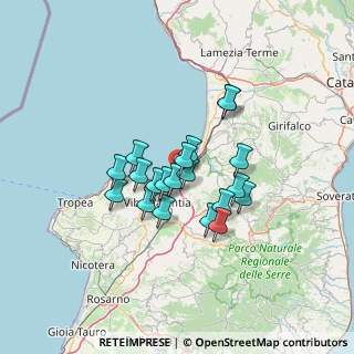 Mappa SS522, 89812 Vibo Valentia VV, Italia (10.8425)