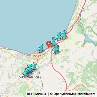 Mappa SS522, 89812 Vibo Valentia VV, Italia (4.05273)