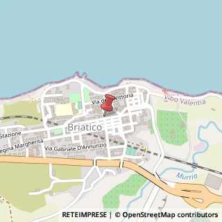Mappa Corso Giuseppe Garibaldi, 54, 89817 Briatico, Vibo Valentia (Calabria)