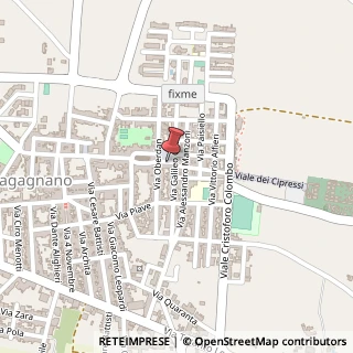 Mappa Via Papa Giovanni XXIII, 42, 74022 Fragagnano, Taranto (Puglia)