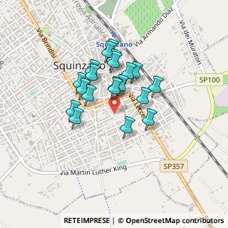 Mappa Via Lecce, 73018 Squinzano LE, Italia (0.3585)