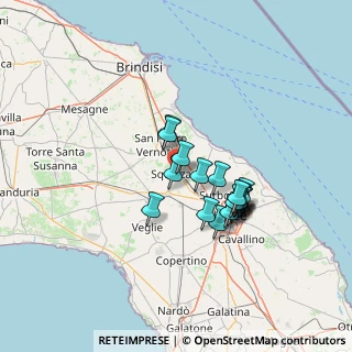 Mappa Vestibology medical, 73018 Squinzano LE, Italia (11.8945)