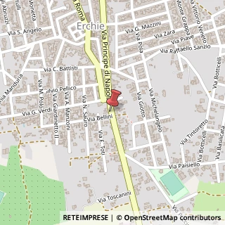 Mappa Via Provinciale Erchie-Stazione,  17, 72020 Erchie, Brindisi (Puglia)