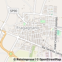 Mapa Fragagnano