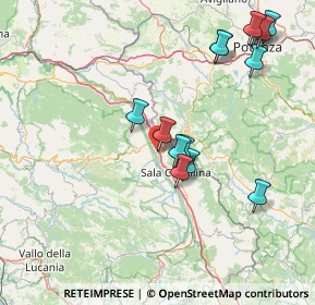 Mappa Contrada Pantoni, 84030 Teggiano SA, Italia (17.99214)
