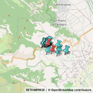 Mappa Via S. Antonio, 84030 San Rufo SA, Italia (0.528)